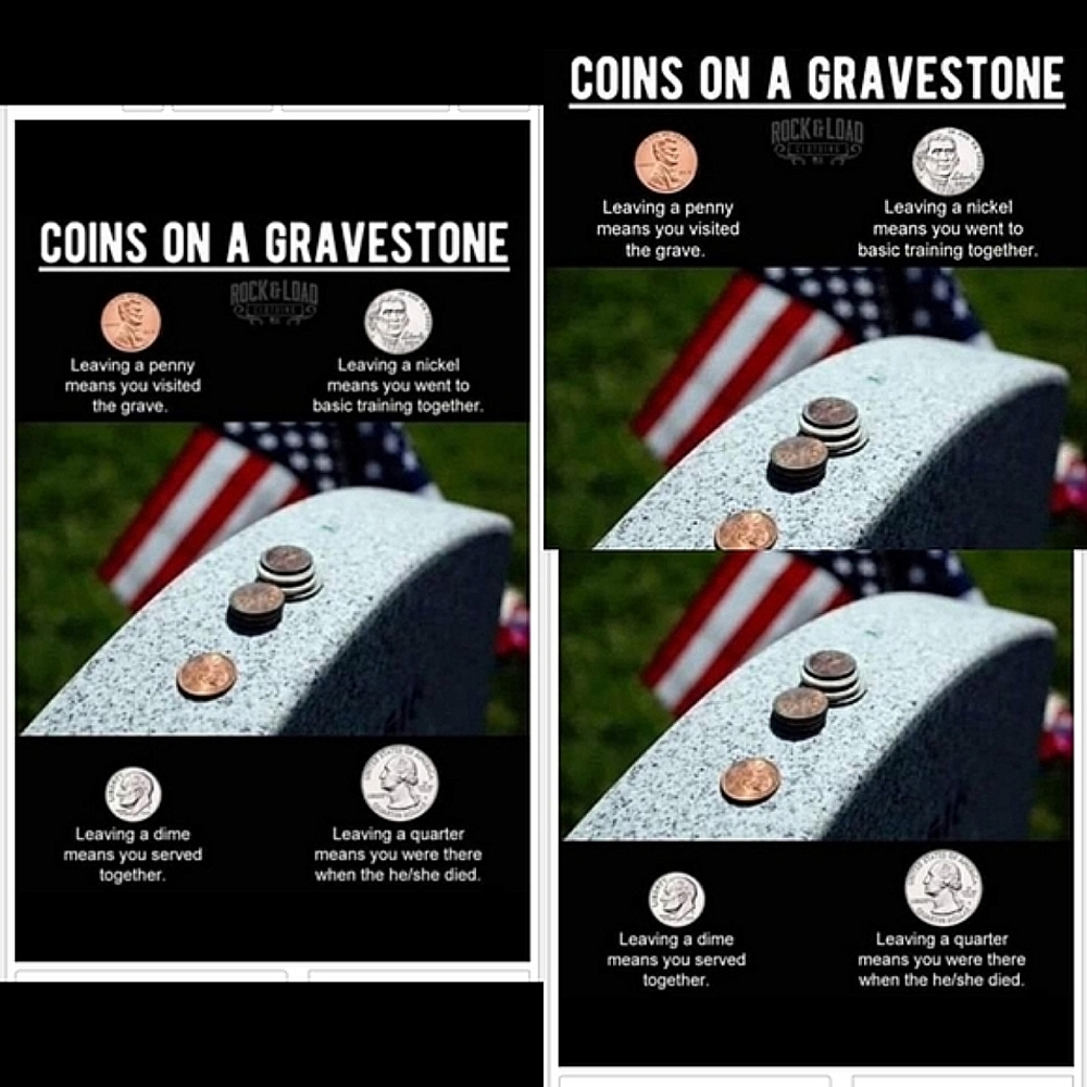 🇺🇲COINS ON A GRAVESTONE🇺🇲